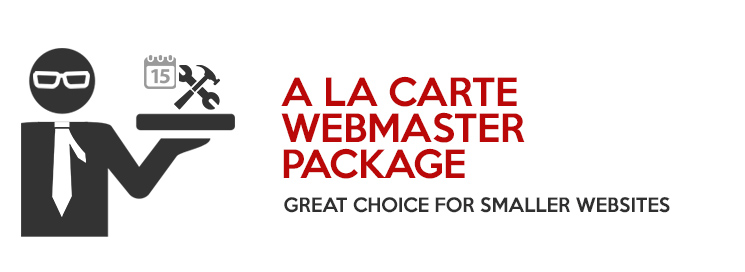 A La Carte Webmaster Package – Redkite Philippines